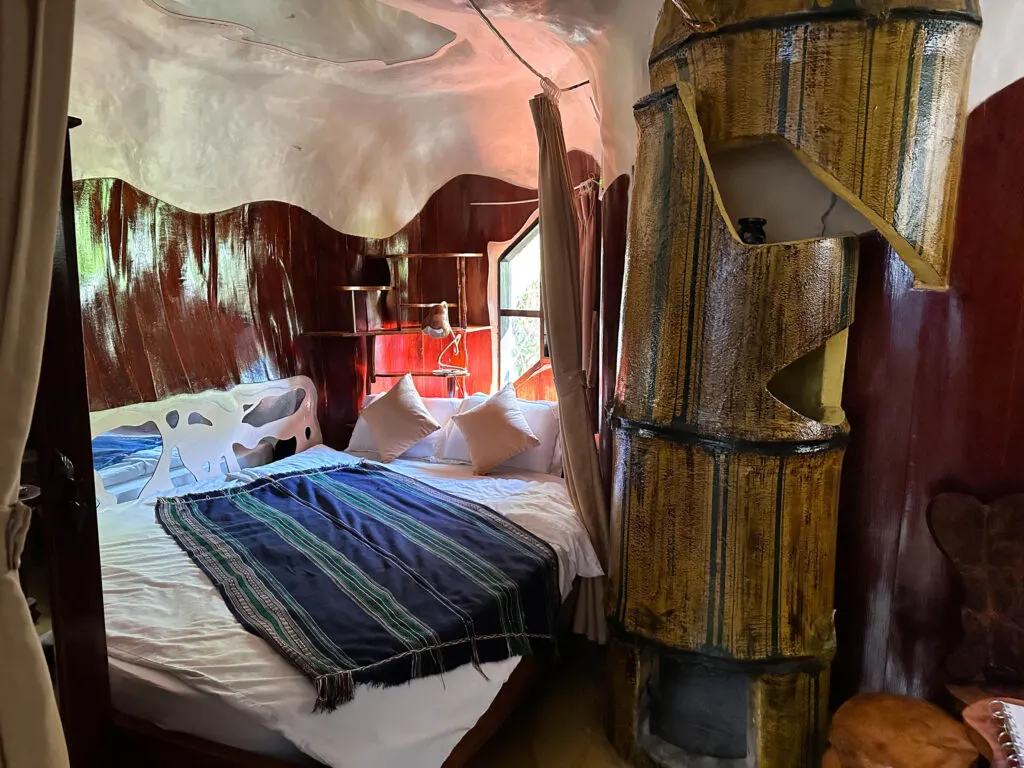 Room at the Crazy House, a highly recommended accommodation in Dalat.