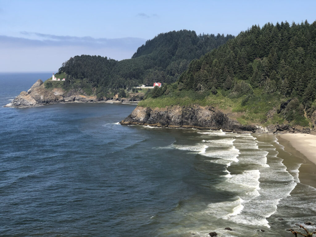 Heceta Head in one of most beautiful things to see along the Pacific Coast Highway (Oregon).