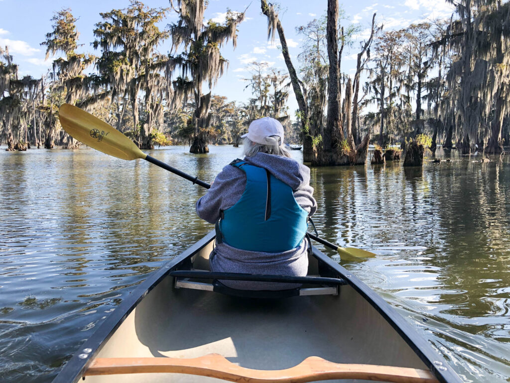 Kayaking on Lake Martin is a must while you are visiting Louisiana.