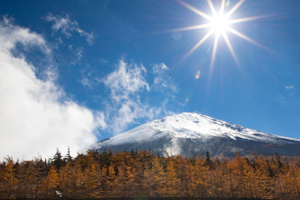 In one day, you can visit the most famous and sacred place in Japan, Mt. Fuji.