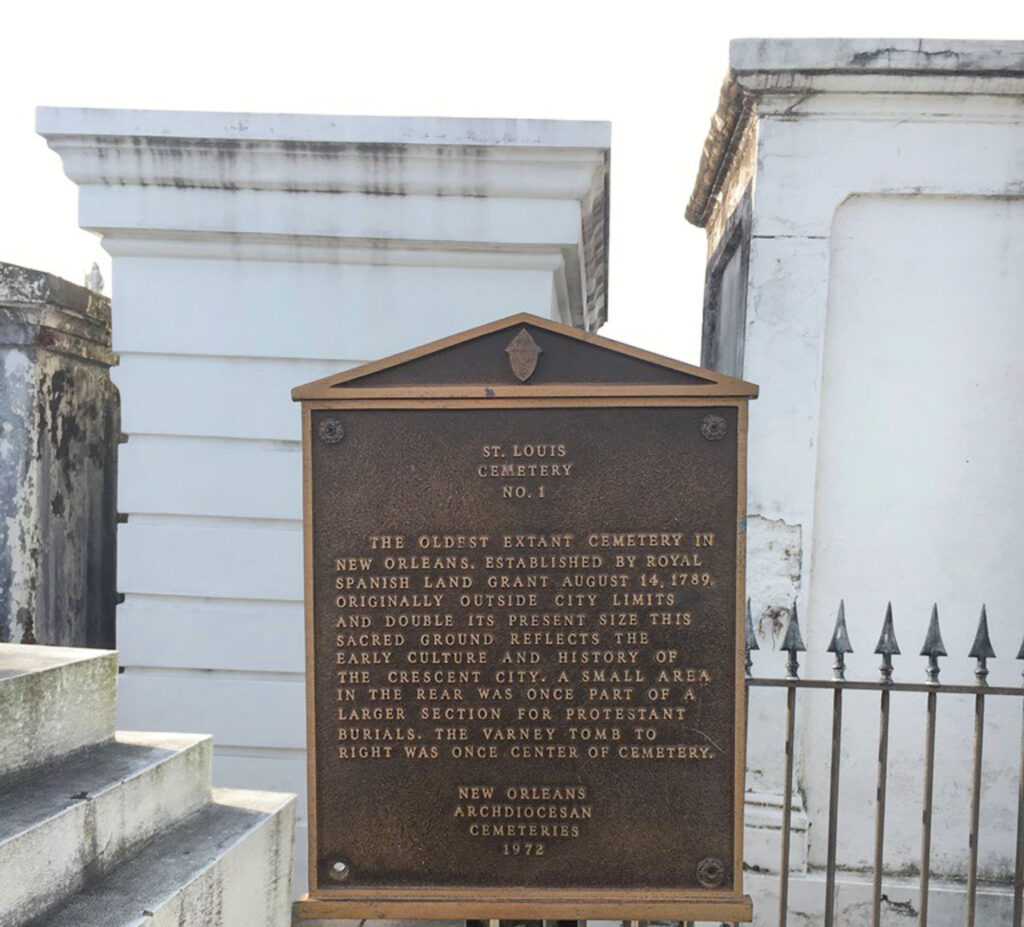 One of the coolest things to do in Louisiana is to visit the St. Louis Cemetary No. 1 in New Orleans.