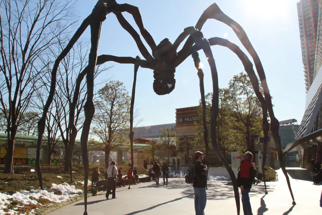 This spider statue is an icon of the Rappongi Hills area, which is definitely one of the best places to go in Tokyo.