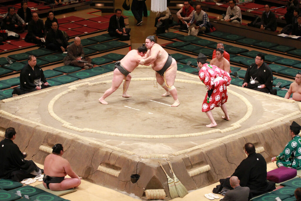Sumo tournament in Tokyo, a must-do activity.