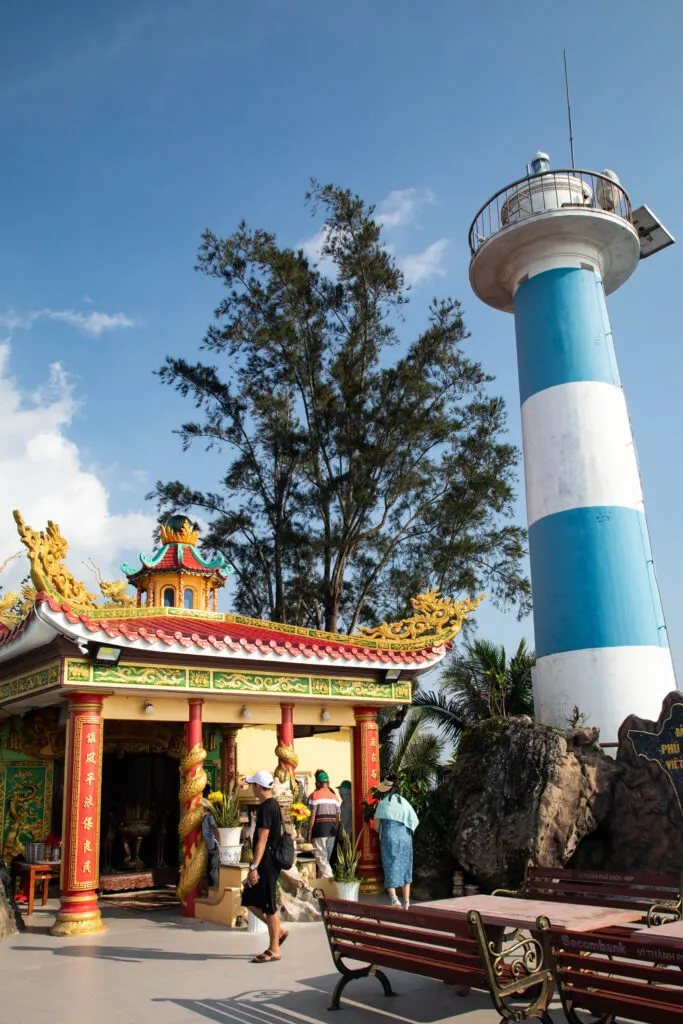 A trip to Phu Quoc is not complete with a walk through the Dinh Cau temple.