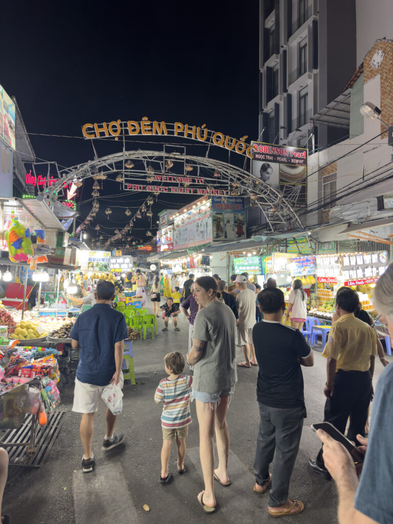 Exploring the night market is one of the highlights on a visit to Phu Quoc.