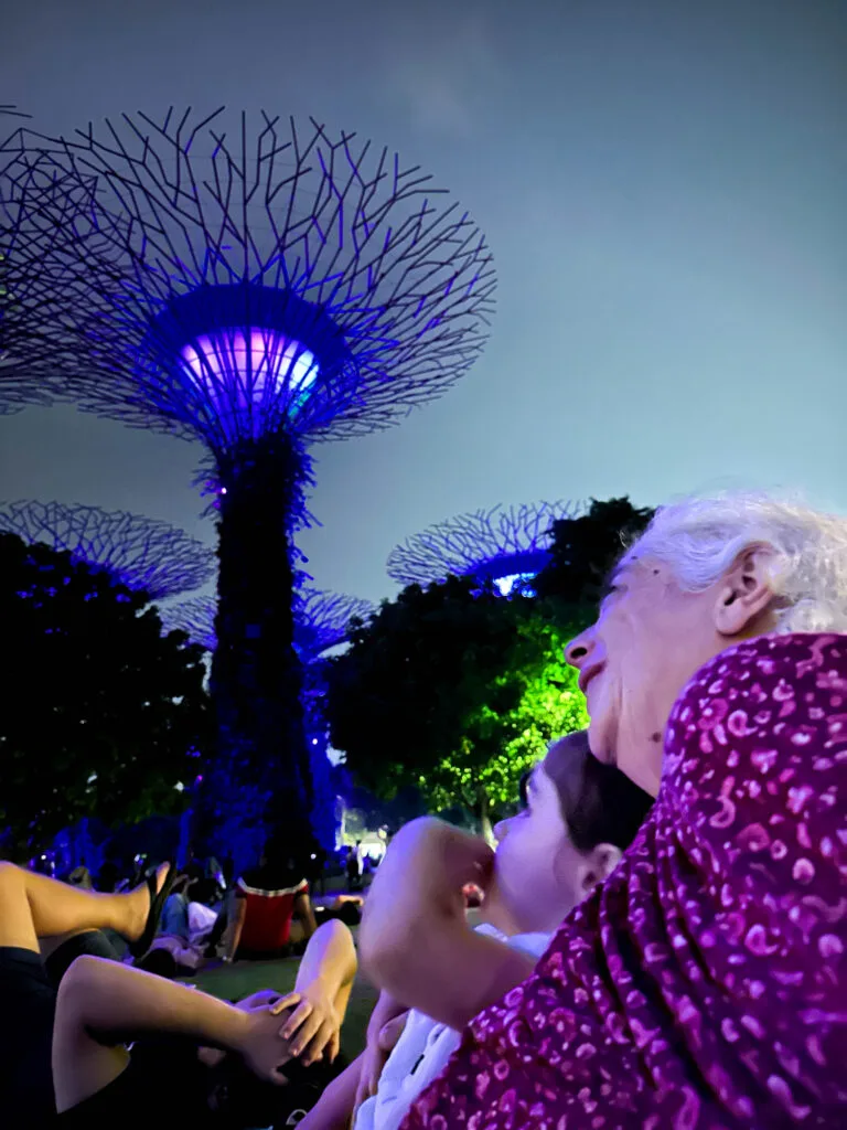 Watching the Garden Rhapsody is magical fun for kids of all ages in Singapore.