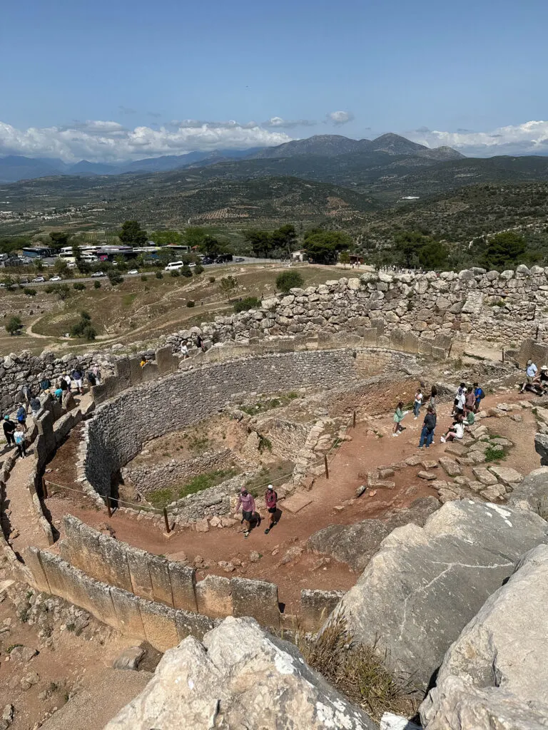 The Great Ramp and the Hellenistic Chambers of Mycenae.