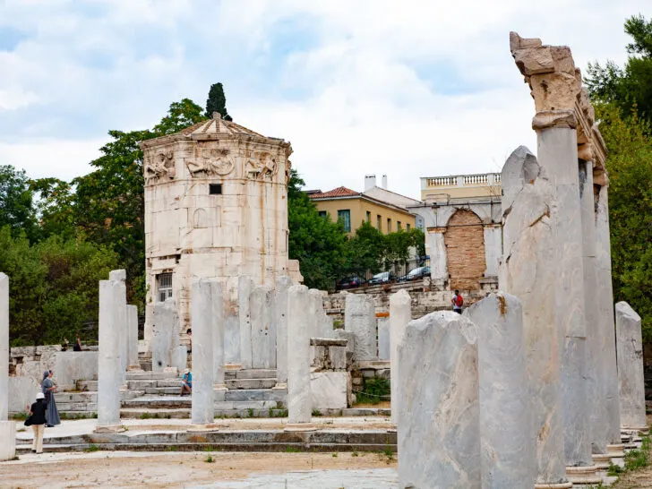 One thing to add to your 2 day itinerary of Athens is the Ancient Roman Agora.