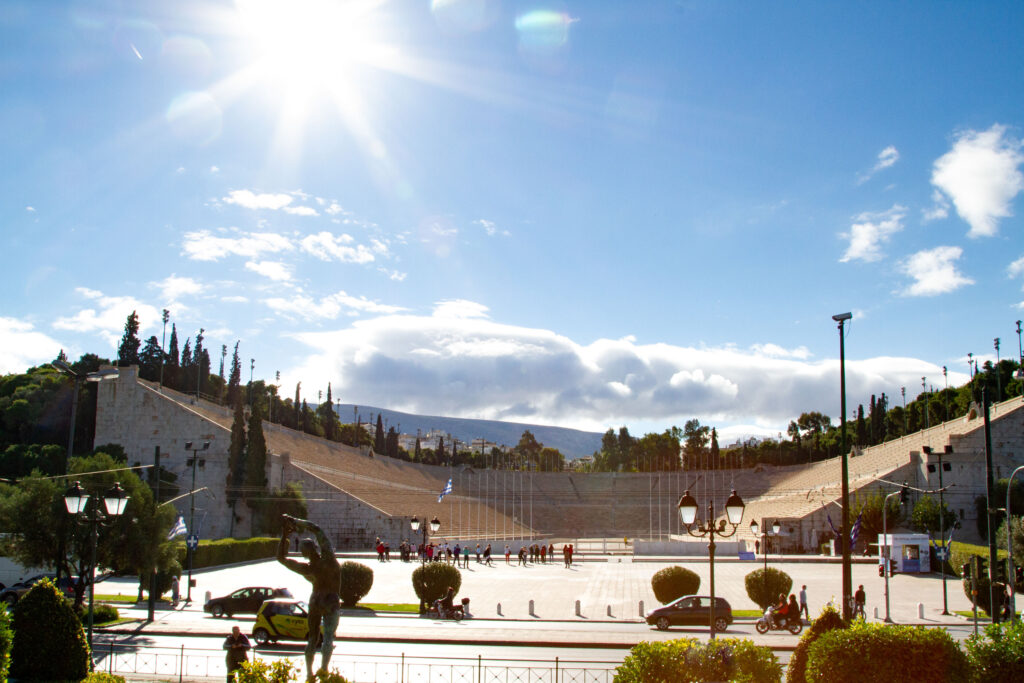 Sports and sports history come alive at the Panathenaic Stadium in Athens.