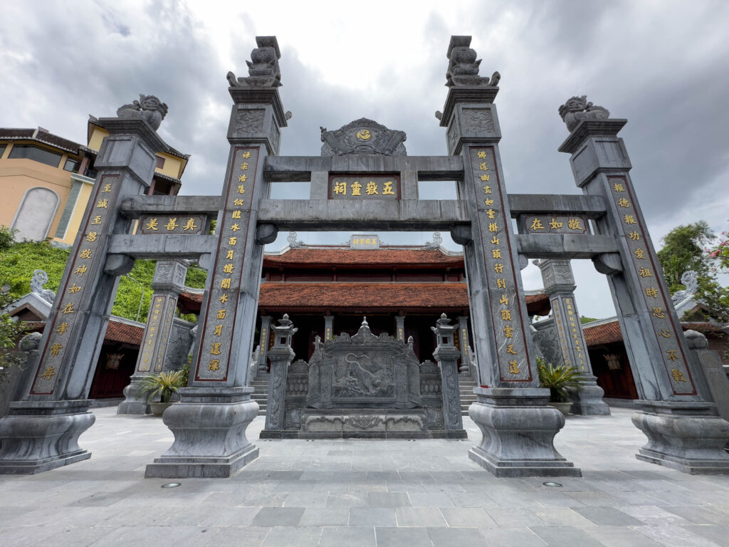 Temple in Ba Na Hills, Vietnam.