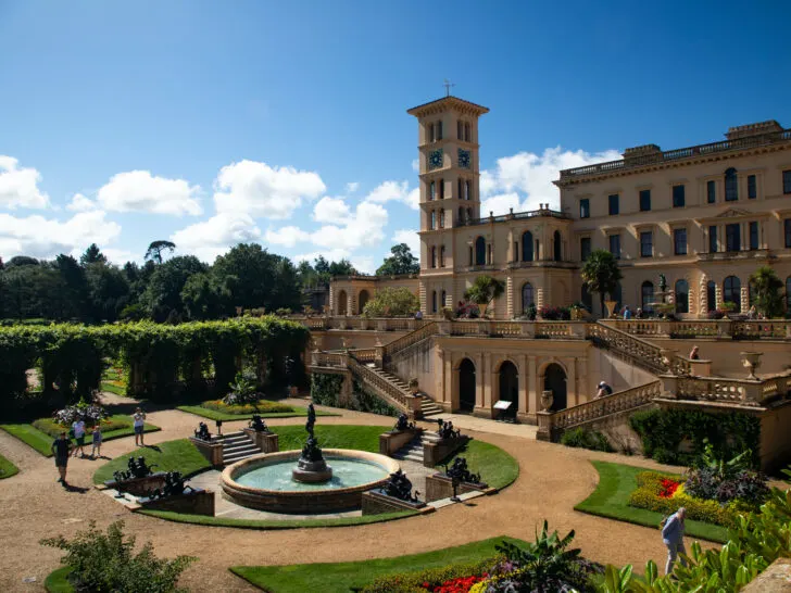 Osborne House is the most visited sight on the Isle of Wight.