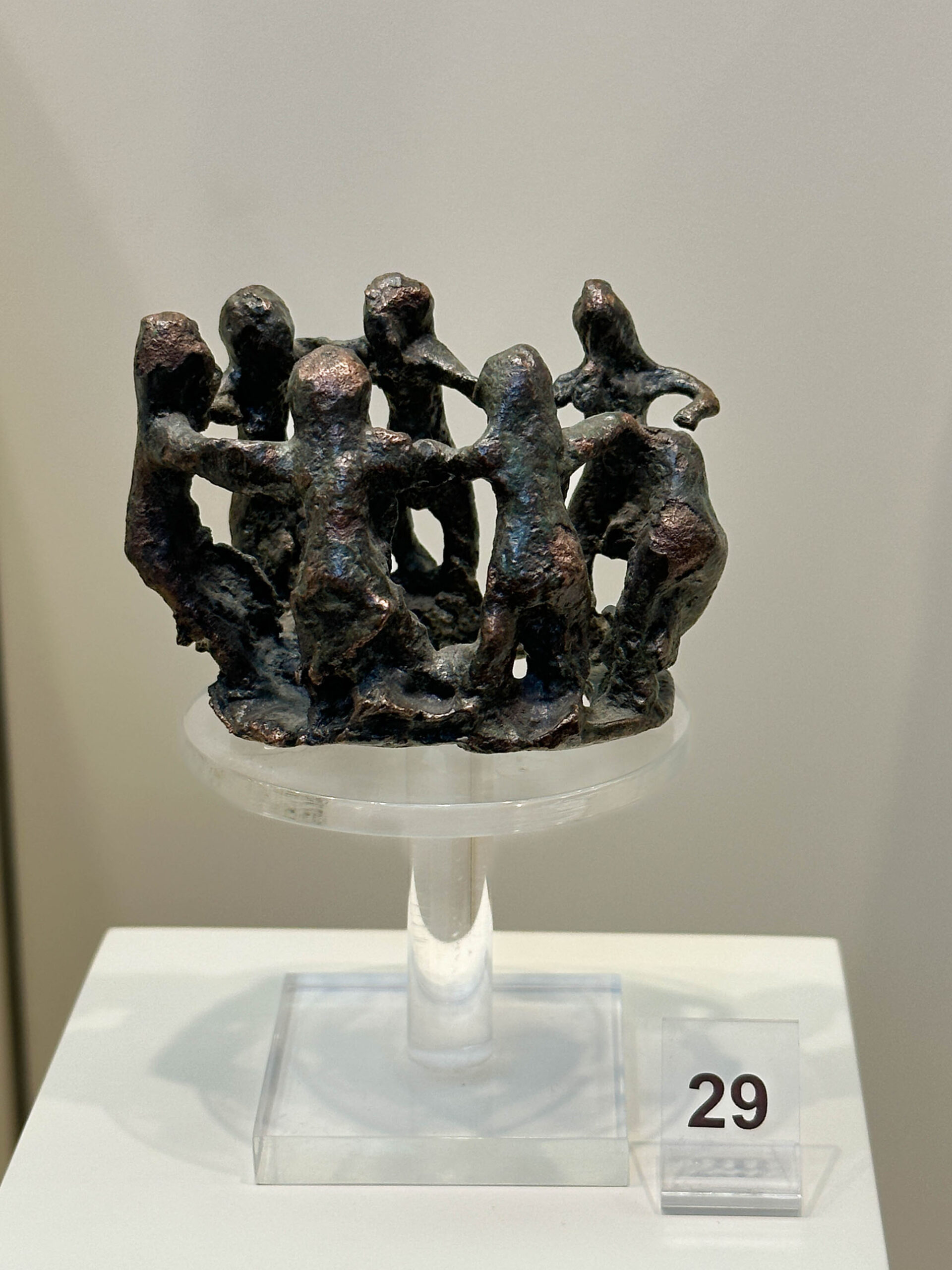 A bronze museum artifact; Olympia, Greece.