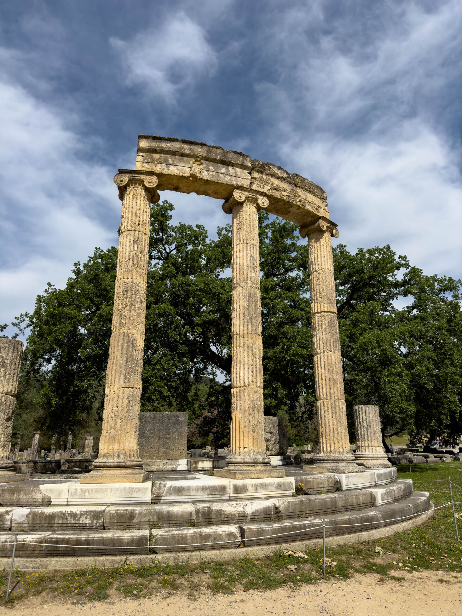 Temple of Hera, Olympia, Greece.