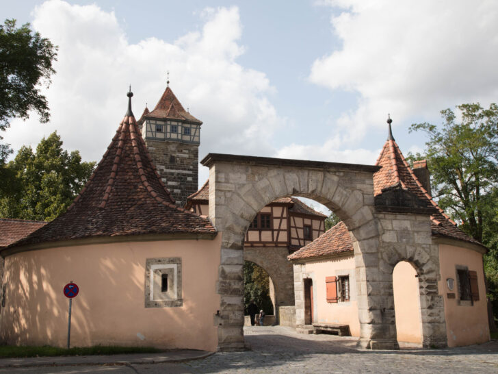 The Burgtor of Rothenburg is the start of any Rothenburg itinerary.