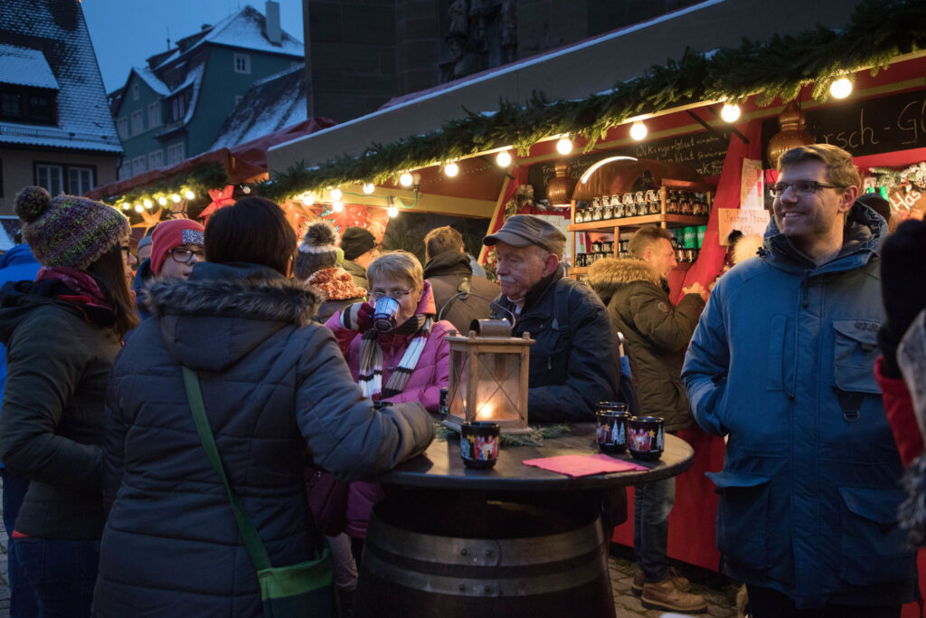 The Rothenburg Christmas Market.